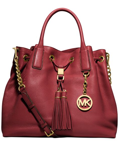 michael kors purses and price at macy's in store only|Michael Kors outlet black purse.